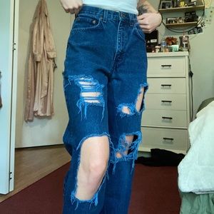 Vintage high waisted mom jeans